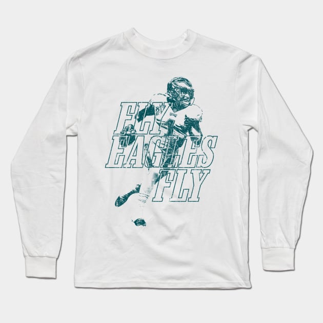 Fly Jalen Fly (Variant) Long Sleeve T-Shirt by huckblade